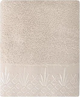 Porland Sty Barra Gri Nakışlı Havlu 50X90 ürün görseli 1