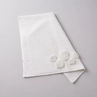 Linens Glace Pamuk 50X80 Cm Yüz Havlusu Ekru ürün görseli 1
