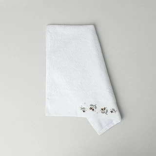 Linens Chestnut Pamuk 50X85 Cm Yüz Havlusu Beyaz ürün görseli 1