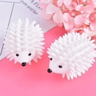 Bakgelal 2'Li Kirpi Model Tüy Toplayıcı Kırışık Ön Leyici Çamaşır Kurutma Topu, Kirpi Model Çamaşır Makinesi Kurutma Topu – Statik Tüy Toplayıcı Kırışık Aazaltıcı, ürün görseli 1