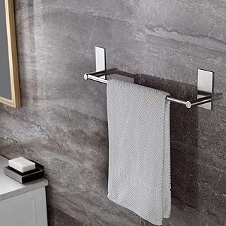 Deltahome Paslanmaz Çelik 40Cm Havluluk Askılık - Inox - Kendinden Yapışkanlı - Vida Yok ürün görseli 1