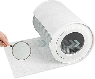 Faf Fresh Air Filter 10 Pcs Electrostatic Dust Trap Pre-Filter For Purifier Serileri İle Uyumlu Hava Temizleyici Filtre Üstü Elektrostatik Toz Tutucu Koruyucu (Fa31-201Gy Flow A3) ürün görseli 1