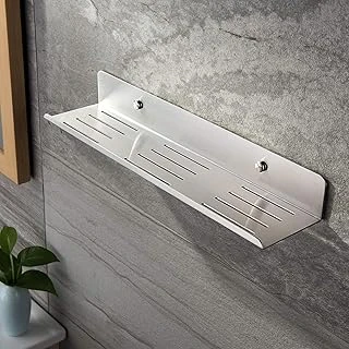 Deltahome Paslanmaz Çelik 40Cm Banyo Rafı Duş Rafı Düzenleyici - Inox ürün görseli 1
