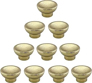 10 Adet Alegro Düğme Gold Mobilya Mutfak Dolap Dolabı Çekmece Kulpu Kulbu Altın Tek Vida Altın Kulp ürün görseli 1