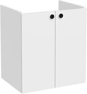 Shift T20 81002 Kapaklı Lavabo Dolabı, Parlak Beyaz, 60 Cm ürün görseli 1
