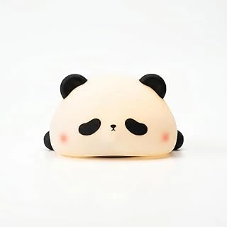 Panda Gece Lamba, Led Yumuşacık Sevimli Lamba, Çocuklar Için Gece Lambası, Silikon Panda Işığı, Kısılabilir Kız Bebek Yatak Odası Gece Lambası, Emzirme Kreş Dekoru Için Şarj Edilebilir ürün görseli 1
