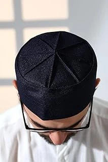 Kubbeli Kalıp Namaz Takkesi Lacivert Lacivert 57 ürün görseli 1