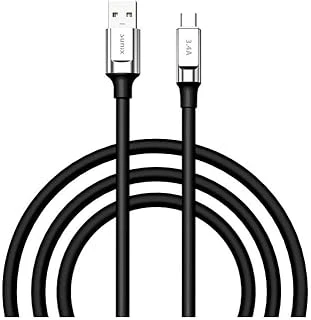 Sunix Sc-65 3.4A Type-C Şarj Data Kablosu Siyah ürün görseli 1