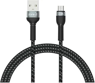 Psr Aksesuar Siyah Siyah Shira Serisi Micro Usb Kablo 1 Metre- Ile Uyumlu ürün görseli 1
