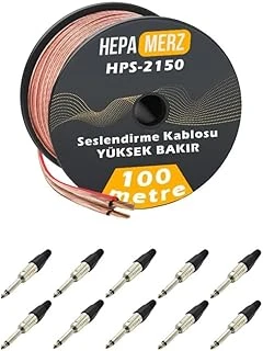 Hepa Merz Connection Paket 11, Hoparlör Kablosu Jak Konnektör Paketi ürün görseli 1