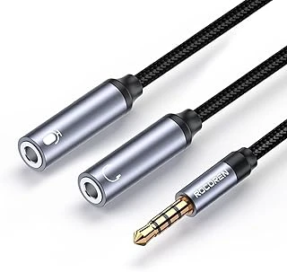 Rocoren Hi-Fi Trrs Mikrofon Kulaklık Birleştirici 3.5Mm Y Kablo ürün görseli 1