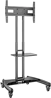 Ergosolid Nb Ava1500B Tekerlekli Ayak, Ayarlanabilir, 45,5 Kg'A Kadar Lcd/Led/Plazma Tv Için, Siyah ürün görseli 1