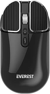 Everest Sm-620 2In1 Bluetooth 2,4Ghz Şarjlı Siyah Süper Sessiz Mobil-T ürün görseli 1