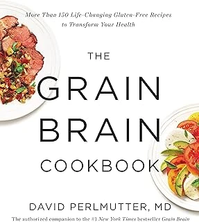 The Grain Brain Cookbook: More Than 150 Life-Changing Gluten-Free Recipes To Transform Your Health ürün görseli 1