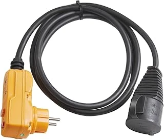 Brennenstuhl Koruyucu Adaptör Kablosu Fi Ip44 2 M Siyah H07Rn-F 3G1,5 ürün görseli 1
