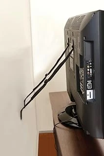 Lcd Led Tv Askısı Dolap Gardırop Büfe Kitaplık Sabitleme Bebek Çoçuk Koruma Deprem Güvenlik Kemeri (1 Takım 2 Kemer) ürün görseli 1