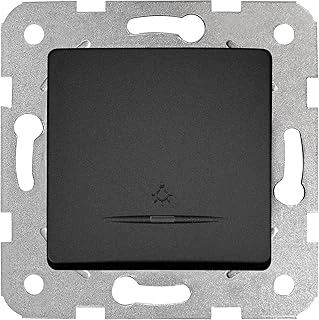 Linnera Life Gece Siyahı Işıklı Light Çabuk Bağlantı Mekanizma Düğme ürün görseli 1