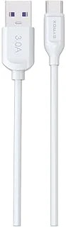 Syrox Type-C Hızlı Şarj Data Kablosu 3.0A 18W 2Mt Syx-C111 Beyaz ürün görseli 1