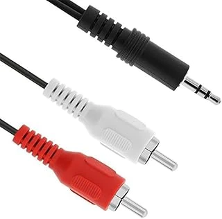 Parcbeny 426 Rca Stereo Erkek 1.5 Metre Ses Kablosu 3.5Mm To 2 Erkek ürün görseli 1