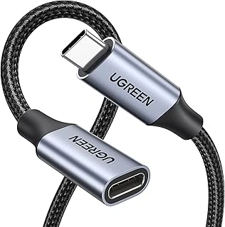 Ugreen Gen2 100 W Thunderbolt 3 Type-C To Type-C Örgülü Uzatma Kablosu 50 Cm ürün görseli 1