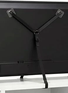 Usin Vidasız Montajsız Kendinden Yapışkanlı Lcd Tv Kemeri Çoçuk Y Tipi Deprem Koruma Güvenlik Askısı ürün görseli 1