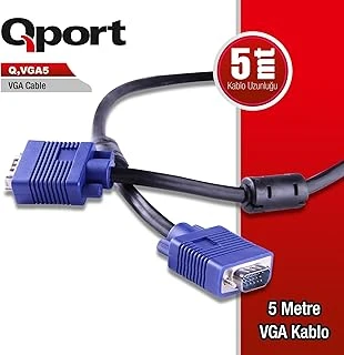 Qport Q-Vga5 5 Mt Kablo Boyu ürün görseli 1
