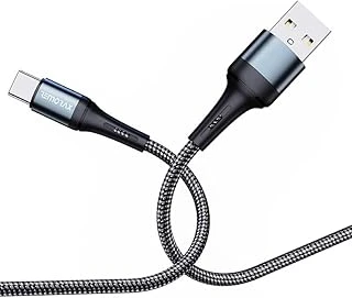 Örgülü Usb A-C Hızlı Şarj Kablosu, Siyah (100 Cm) ürün görseli 1