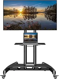 North Bayou Nb Ava1500-60-1P Lcd Led Oled Plazma Düz Panel Ekranlar Için 32-75 Inch Tuv Tekerlekli Profosyonel Tv Sehpası ürün görseli 1