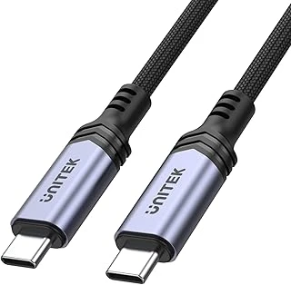 Unitek Type-C To Type-C Hızlı Şarj Kablosu 240W E-Marker 2 Metre Siyah ürün görseli 1