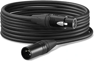 Mcb-20X Kaliteli Stereo Mikrofon Kablosu Xlr + Xlr 20 Metre Siyah Renk ürün görseli 1