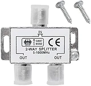 Alfais 4818 2 Li Uydu Çanak Splitter Kablo Tv Rg6 Anten Çoklayıcı Dağıtıcı ürün görseli 1