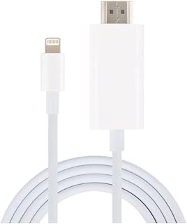 Lightning Uyumlu To Hdmi Ios Uyumlu To Hdmi Iphone Uyumlu Hd Hdmi̇ Kablo 4K Hd Hdmi Kablo Tak Çaliştir 2 Metre (Hb-17) ürün görseli 1