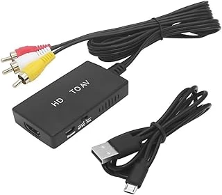 Coverzone Hdtv'Den Hd'Ye Dönüştürücü Hdmi Ile Rca Av/Cvsb L/R Video 1080P Ile Uyumlu (Hdtv To Av) Zr1124 ürün görseli 1