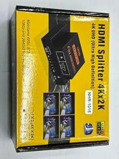 4K 2K High Definition Hdmi Splitter 4 Port 4K Hdmi Çoğaltıcı ürün görseli 1