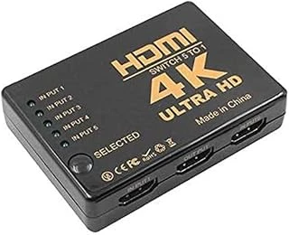 S-Link Sl-Hsw4K55 Hdmi 5To1 Switch 4K*2K, Ir +Adaptör ürün görseli 1