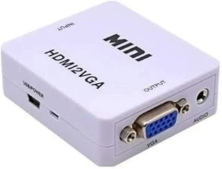 Alfais 4314 Hdmi To Vga Çevirici Adaptör Monitör Tv Dönüştürücü ürün görseli 1