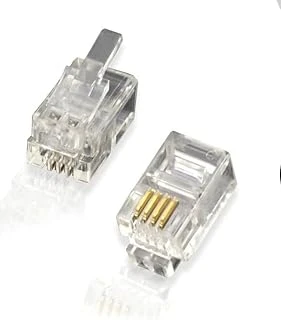 Qport Q-K4P4C Rj9-Rj10-Rj22 Telefon Soketi 100 Lü Paket ürün görseli 1