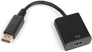 Sanec Display Port To Hdmi Dönüştürücü (Display Port Bilgisayara Takılır) (Hdmi Kablo Ile Monitör, Tv Projeksiyon Takılır) ürün görseli 1