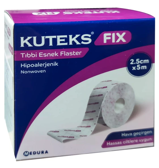 Kuteks Fix Esnek Flaster 2.5 cm x 5 m ürün görseli 1