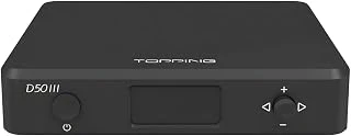 Topping Audio D50 Iii, Black, 2X Es9039Q2M Desktop Hifi Dac, Black, Dijitalden Analoga Ses Dönüştürücü ürün görseli 1