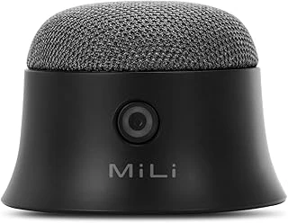 Mili Mag-Soundmate Magsafe Uyumlu Mini Taşınabilir Bluetooth Hoparlör Siyah ürün görseli 1