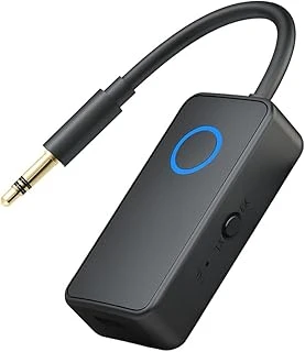 Coverzone Bluetooth 5.4 Ses Alıcı & Verici – 2’Si 1 Arada Aux Adaptör, 3.5Mm Jak, Usb-C Şarj, 15M Kablosuz Menzil, 180Mah Batarya, Araç & Ev Hoparlör Için Kablosuz Müzik Adaptörü | M30 ürün görseli 1