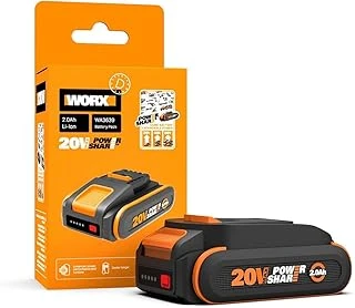 Worx Wa3639 20Volt 2.0Ah. Li-Ion Powershare Yedek Akü ürün görseli 1