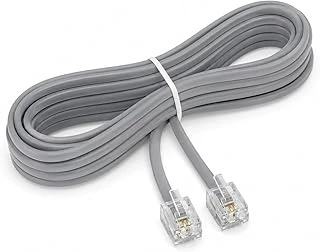 Primex Px-Kkt10 2Cx0.10Mmx7 10 Metre Adsl Rj11 Telefon Kablosu Gri, Adsl, Vdsl 2 Kablo ürün görseli 1