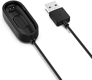 Zore 36009 Mi Band 4 Ile Uyumlu Zore Usb Şarj Kablosu, Siyah ürün görseli 1