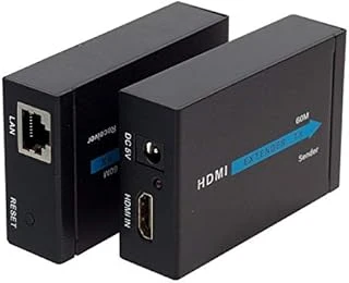 Hdmi Görüntü Aktarma, Hdmi To Cat5/Cat6, 60 Metre, Adaptörlü, Extender, ürün görseli 1