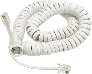 Usin Spiral 3 Metre Rj11 Hat Ahize Telefon Bağlantı Kablosu ürün görseli 1