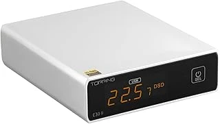 Topping Audio E30 Ii 2X Ak4493S Dac, Silver, Dac Xmos Xu208 32Bit 768Khz Dsd512 Dijitalden Analoga Ses Dönüştürücü ürün görseli 1