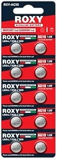 Roxy Rxy-Ag10 1.5 Volt Lr54/1130/189/389 Alkalin Düğme Pil (10'Lu Paket) (5264) ürün görseli 1