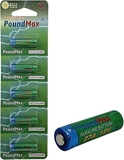 Poundmax 5 Adet 27A, L828, Özel Alkali Pil, 12 V, A27, V27A, Lr27A, Mn27, Gp27A, V27Ga Saatler, Uzaktan Kumandalar, Hesap Makinesi, Kompakt, Uzun Ömürlü Yüksek ürün görseli 1